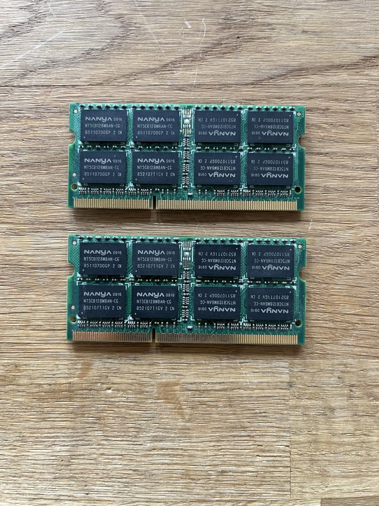Pamięć do laptopa, CSX, DDR3, 2x2GB (4GB)