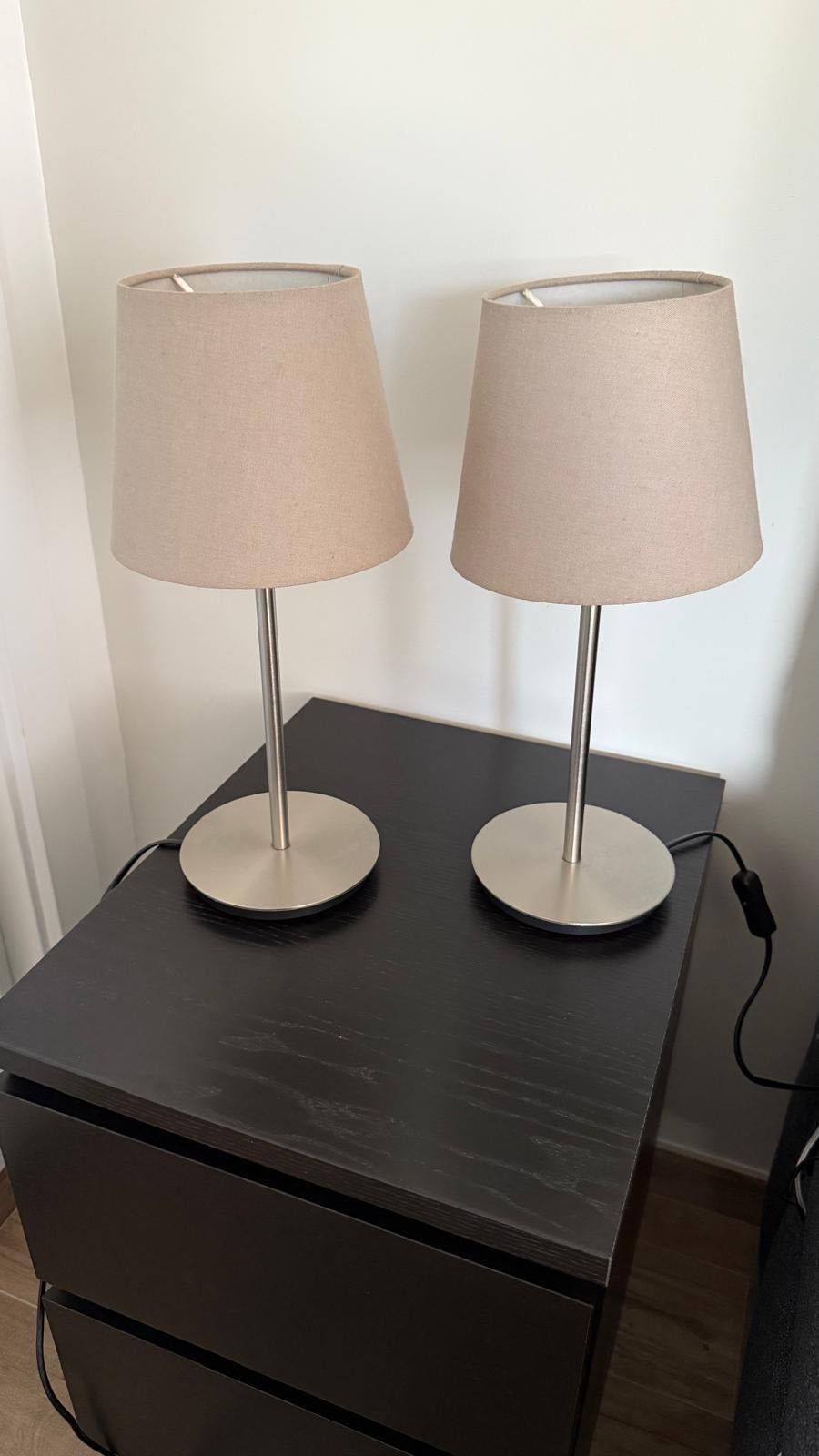 Candeeiros cinza Ikea
