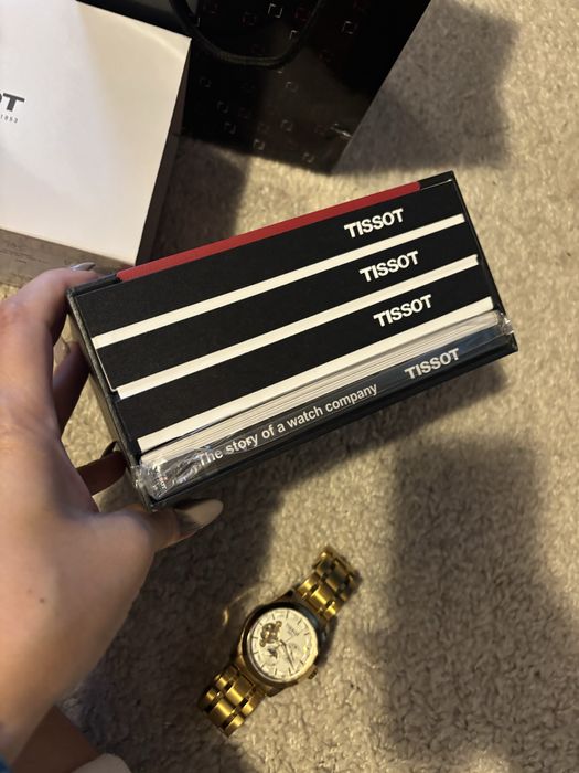 Zegarek Tissot złoty