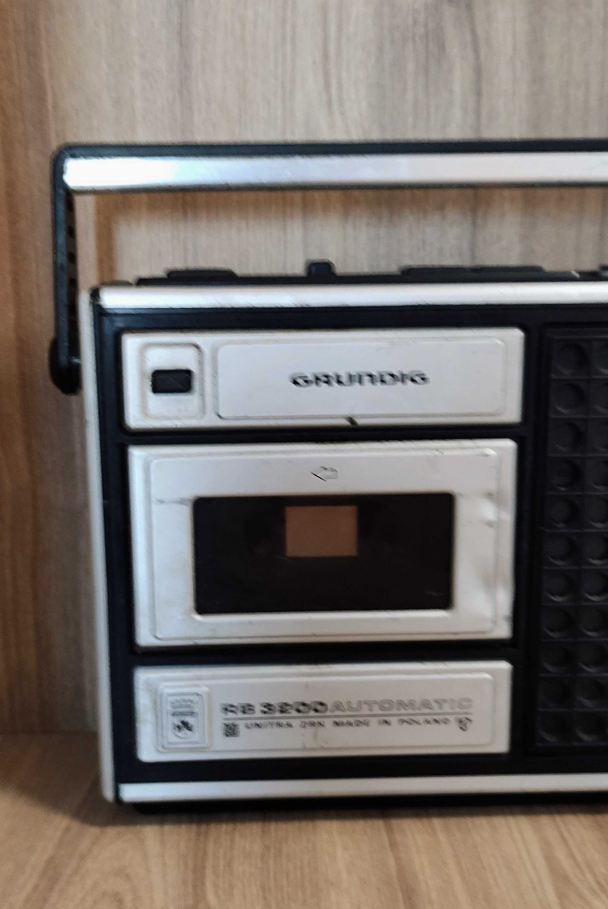 Radiomagnetofon Grundig RB 3200 prod. ZRK UNITRA - ''czar PRL-u''