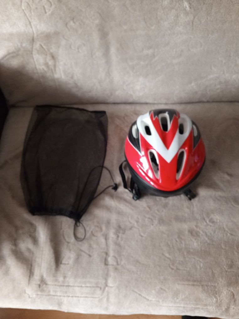 Kask Rowerowy NOWY Czerwony ( L )