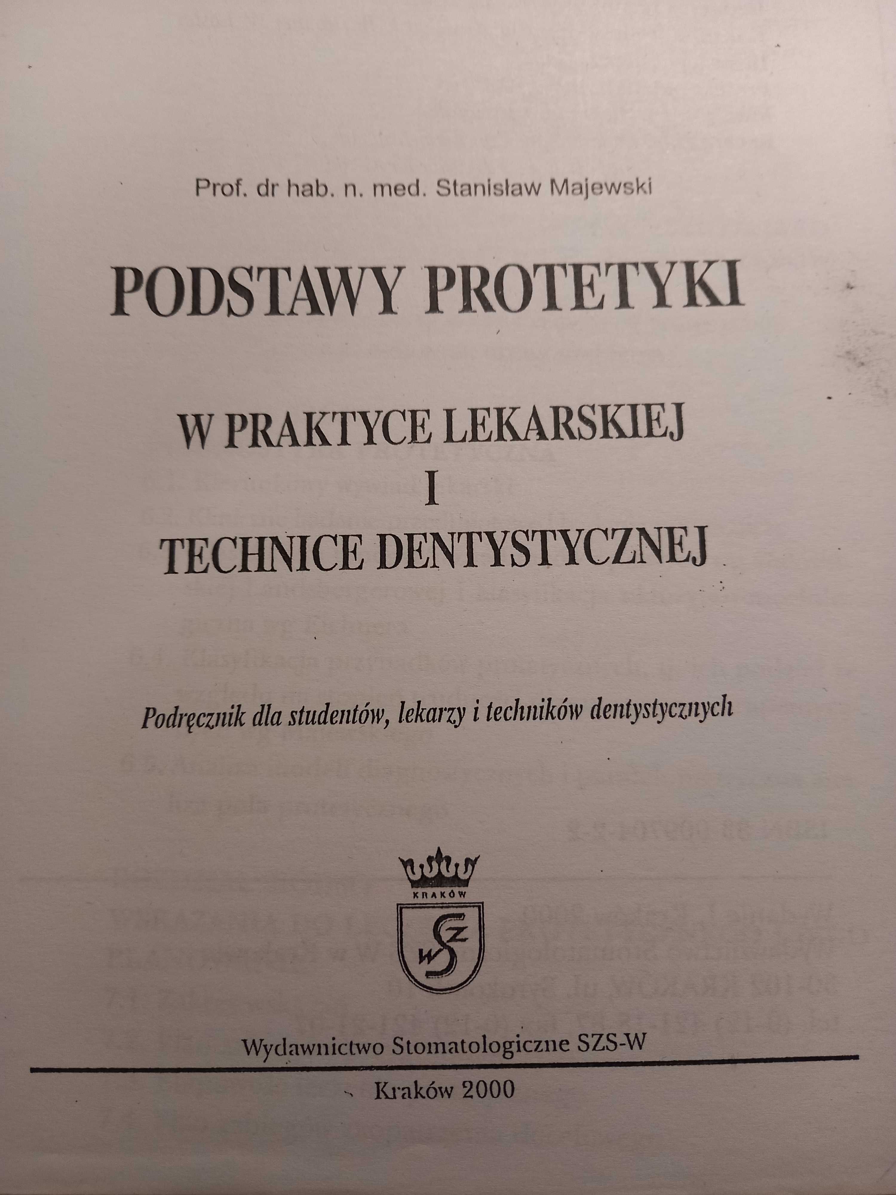 Podstawy protetyki majewski