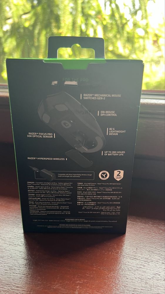 Myszka Razer Viper V3 HyperSpeed nieuzywana!