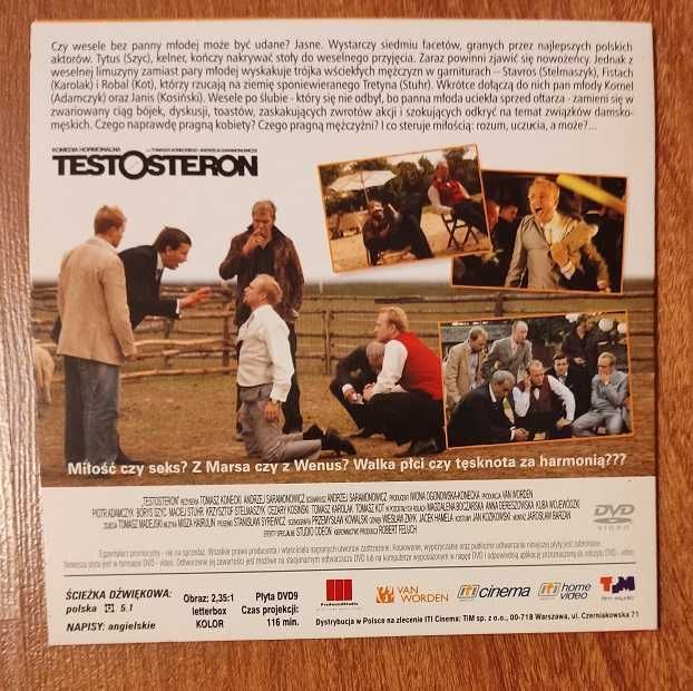 Film DVD : Testosteron - komedia hormonalna