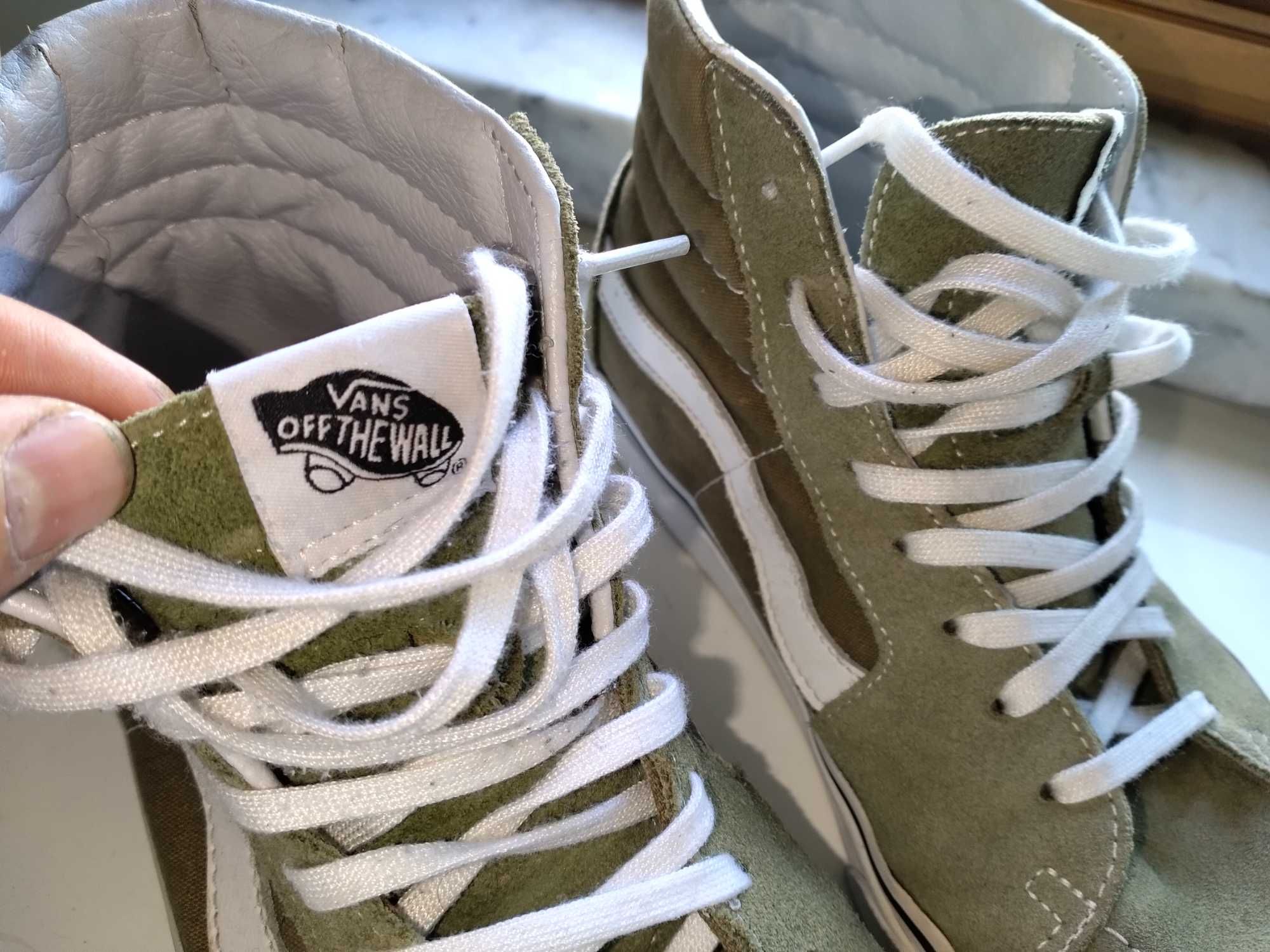 Tenis da vans verde