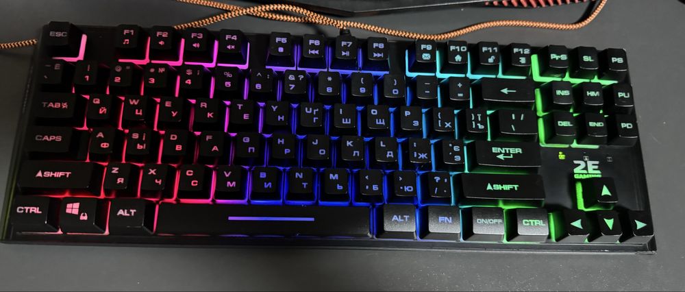 Продам ігрову клавіатуру 2E Gaming KG355UBK (знята з виробництва)