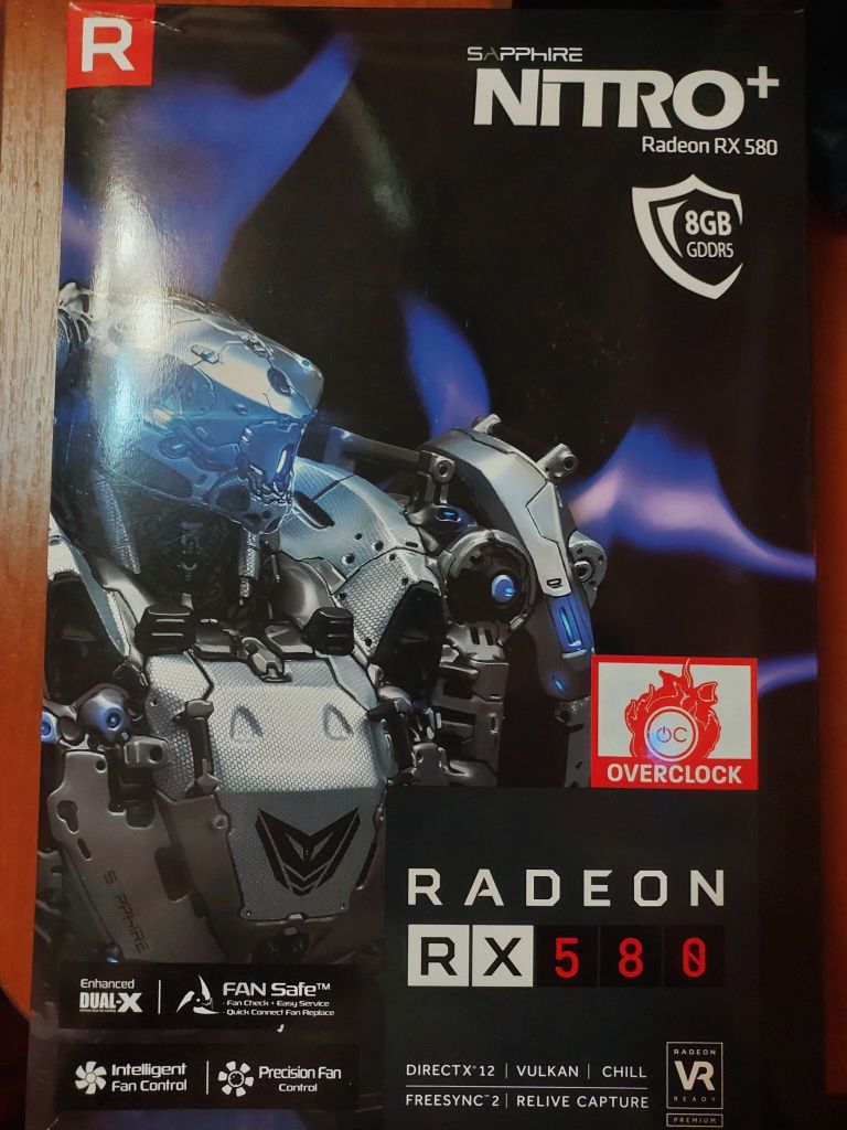 Rx 580 8gb nitro+