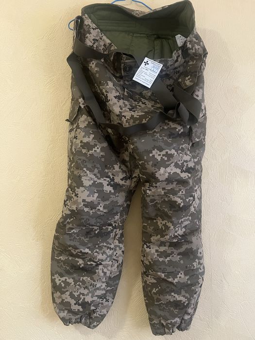 Зимова куртка піксель, двойна. Зс У, штани утепленні