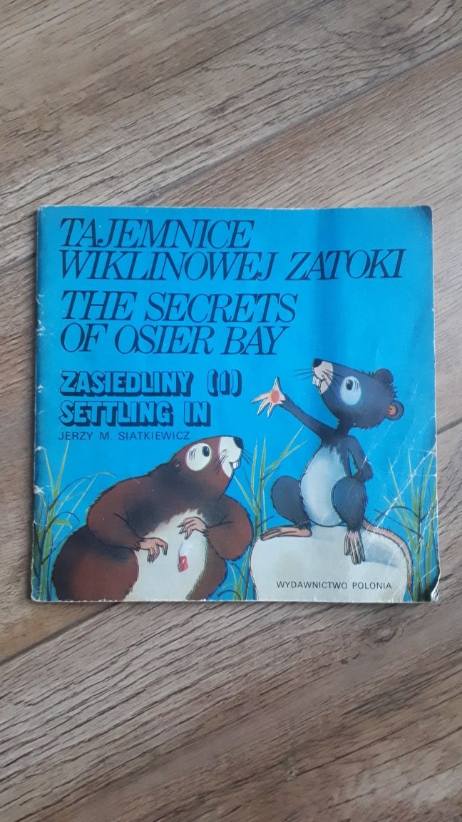 "Tajemnice Wiklinowej Zatoki" - Zasiedliny (tom 1) Książeczka PRL