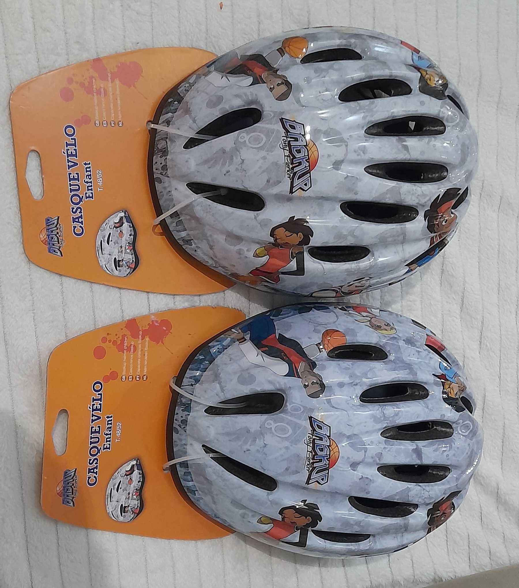 capacete de bicicleta para crianças.