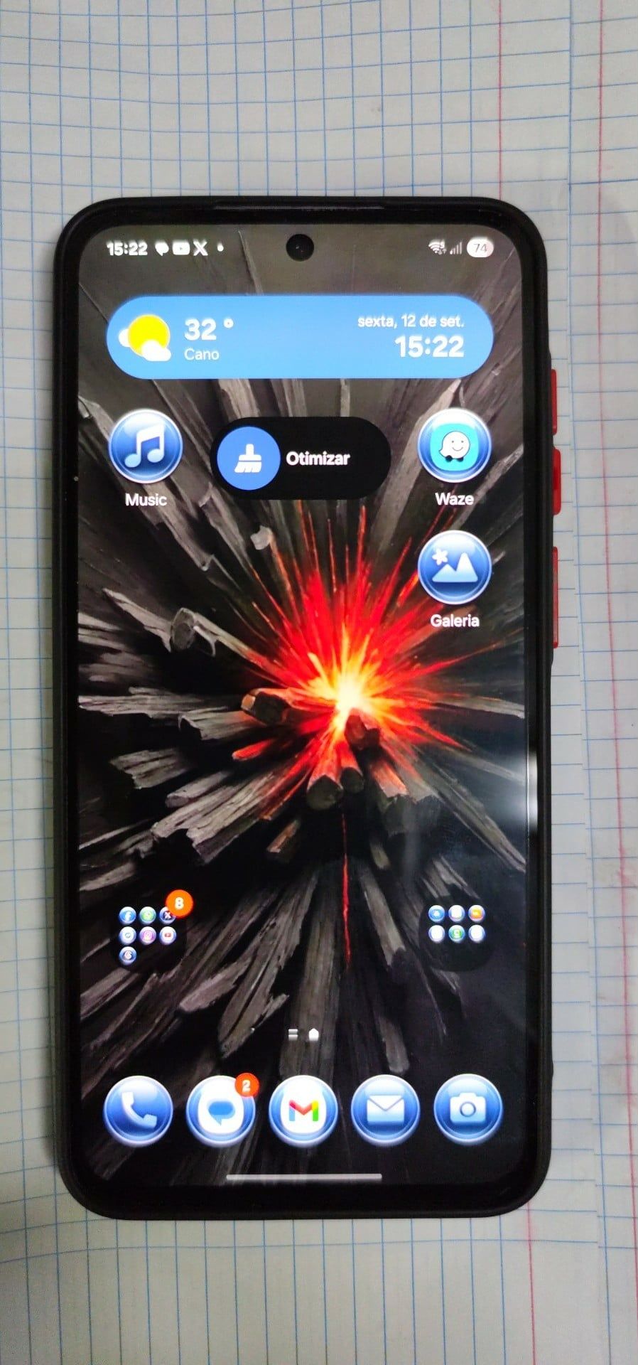 Samsung A56 igual a novo