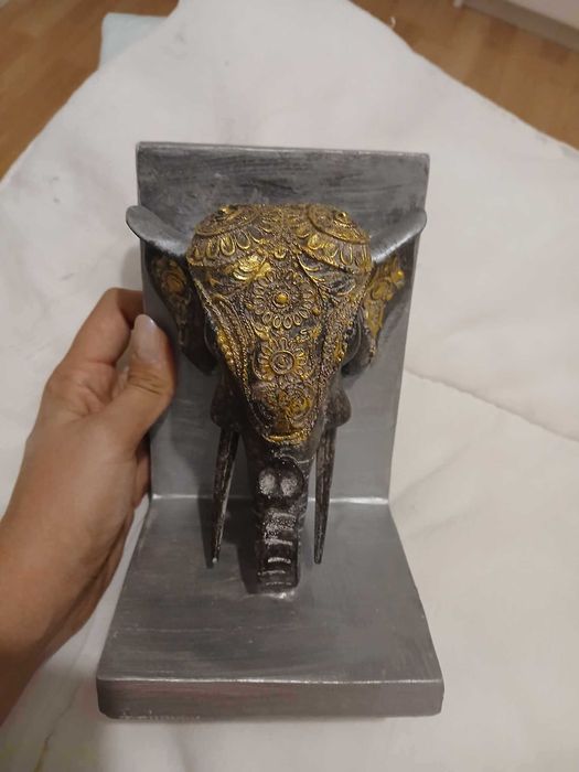 Conjunto de 2 suportes Livros  Elefante