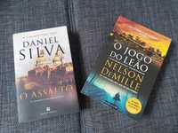 Livros: O Assalto do escritor Daniel Silva e o Jogo do leão Nelson Dem