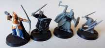 Figurka - Elf, Rohan, Goblin, Numenor - (zestaw x4) - LOTR