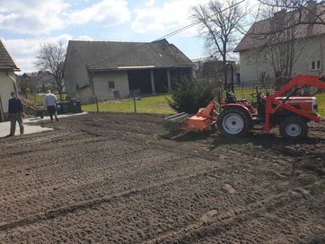 Usługi glebogryzarka separacyjna, kosiarka bijakowa, walec