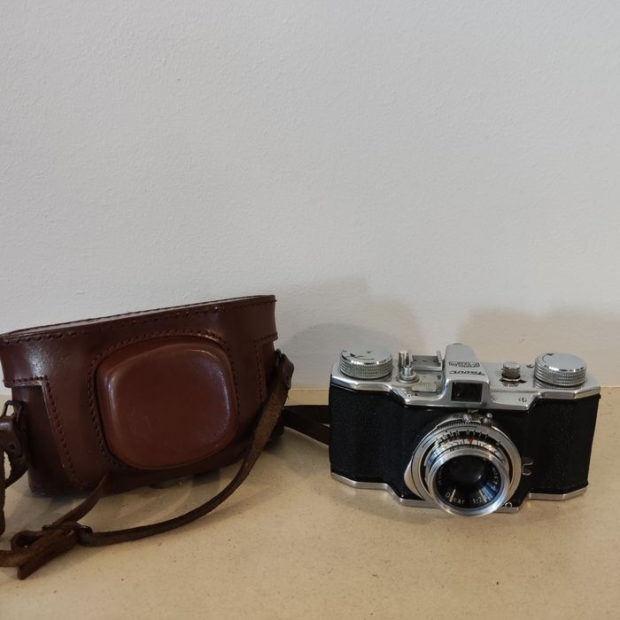 Máquina Fotográfica antiga Dr Wöhler Favor - fabricada na Alemanha