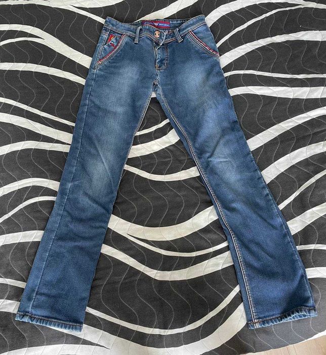 Джинси чоловічі, утеплені на флісі