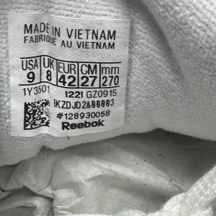 ОРИГІНАЛ 100% 42р.Кросівки білі кроссовки белие рібук Reebok GZ0915