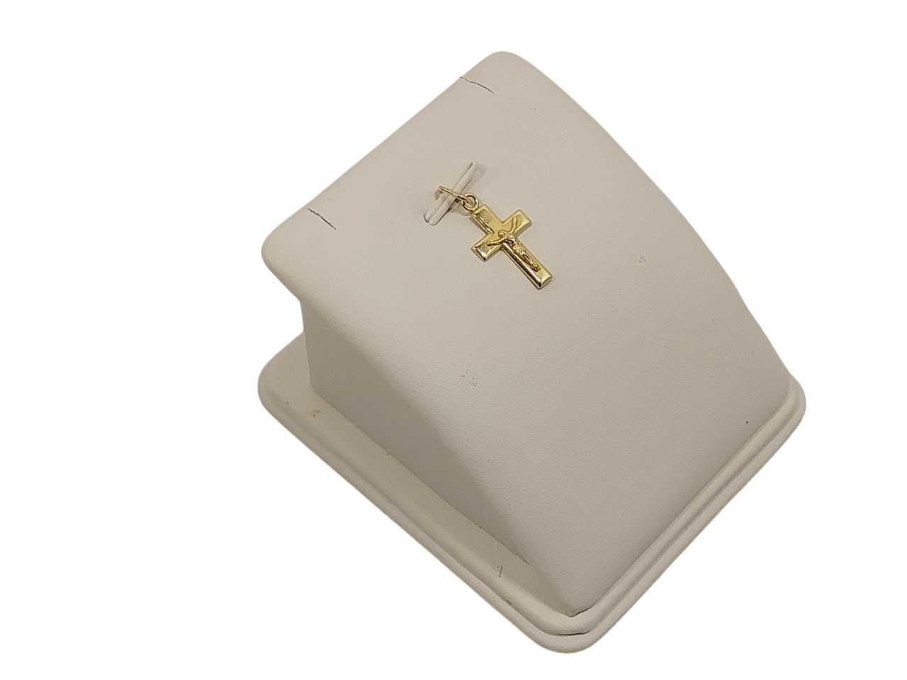 Złota zawieszka KRZYŻ 585 0,78G
