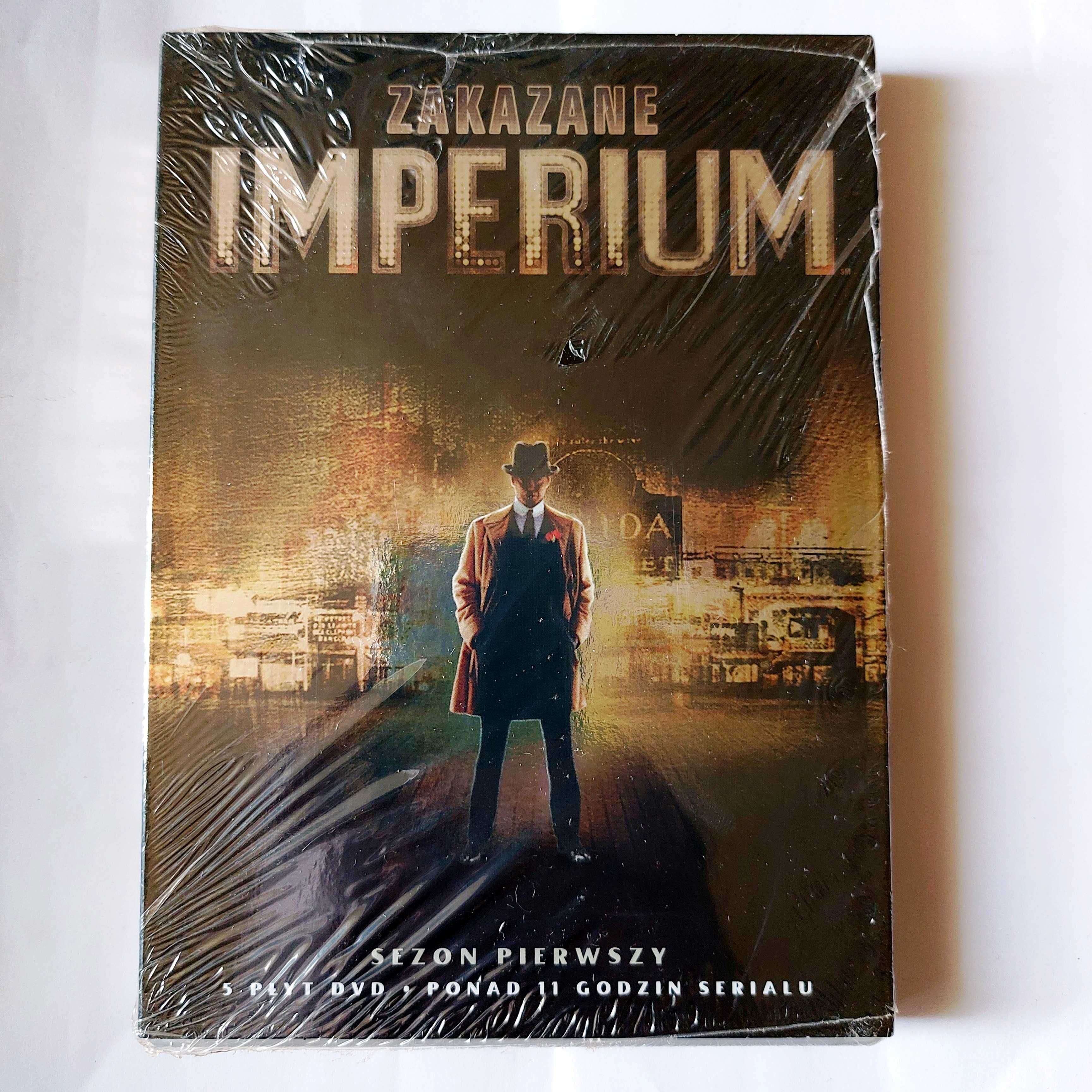 ZAKAZANE IMPERIUM | cały sezon pierwszy, 5 płyt DVD, 11 godzin serialu