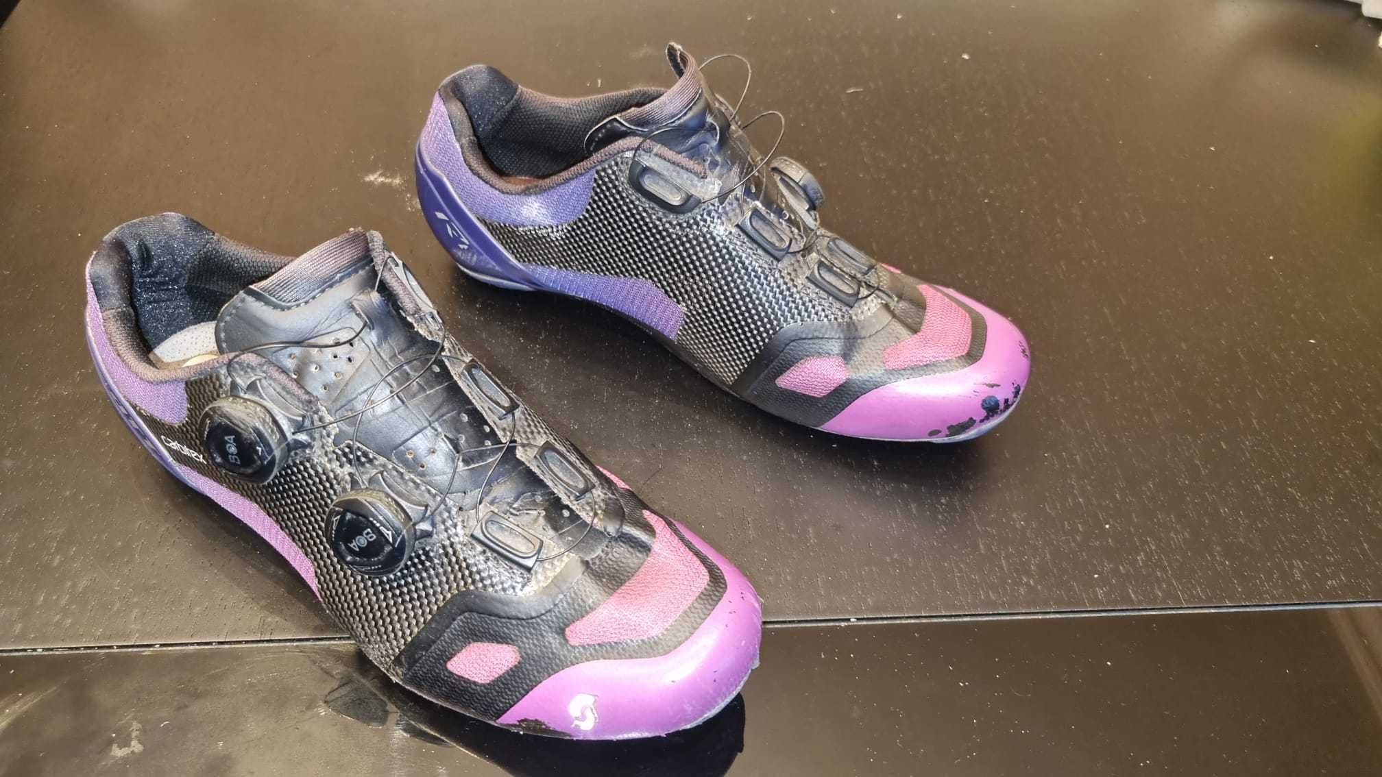 sapatos estrada em carbono scott rc supersonic nº41.