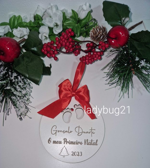 Bolas natal personalizadas