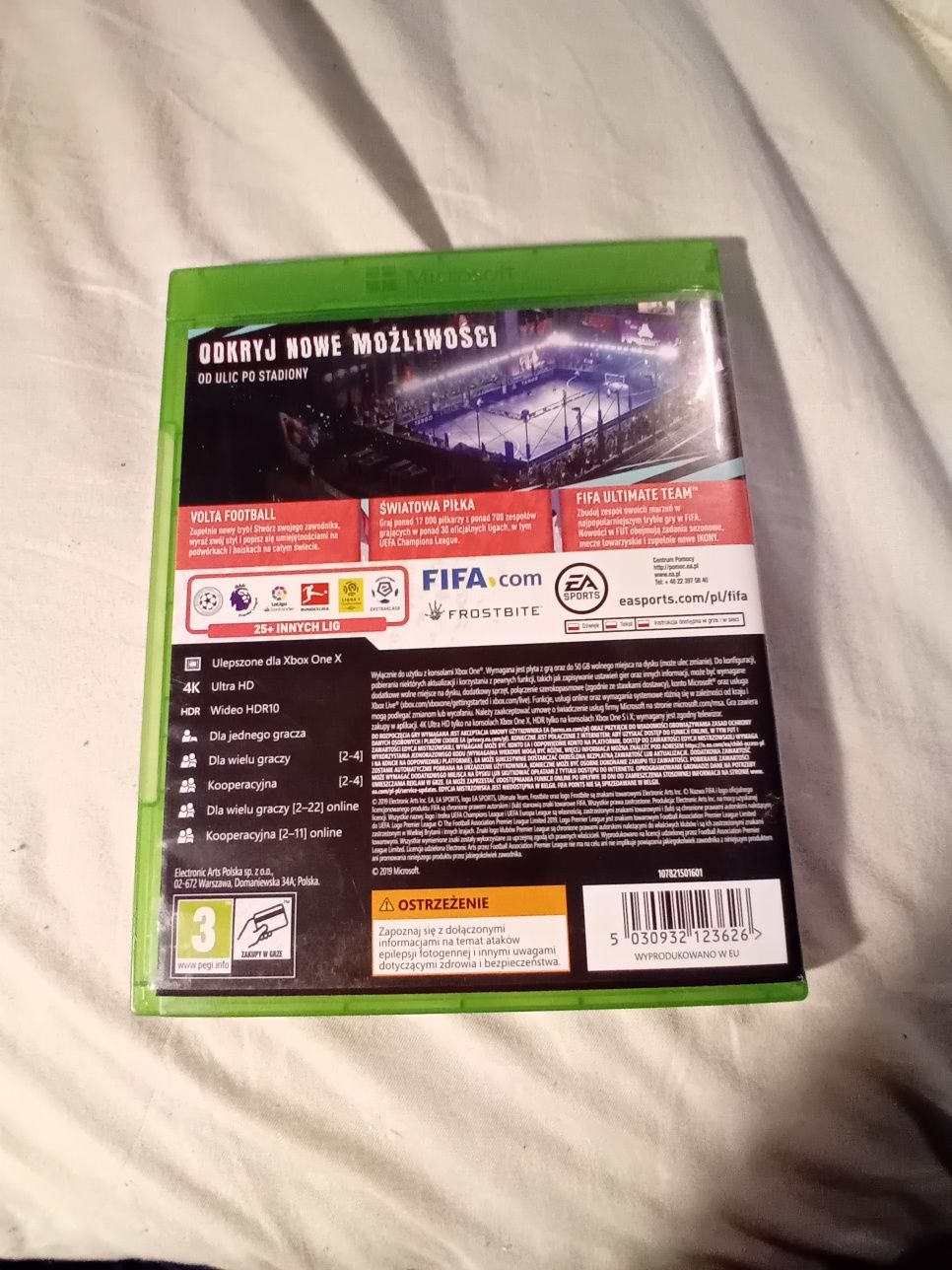 Fifa 20 Edycja mistrzowska xbox one