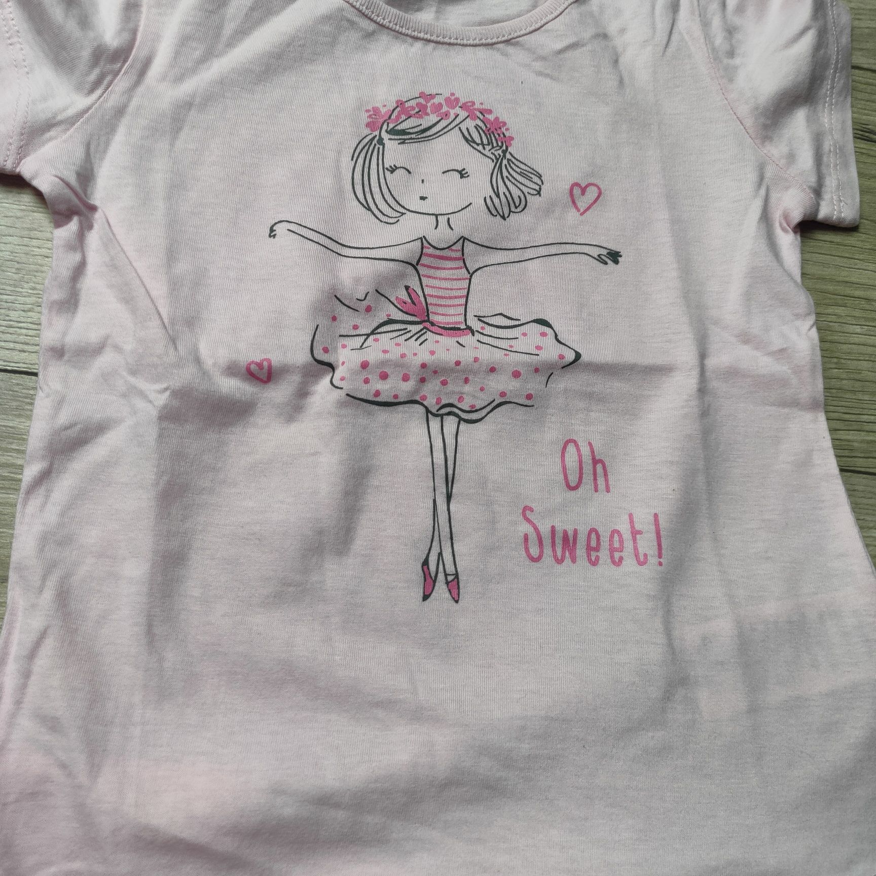 Zestaw bluzeczki t-shirt Minnie Disney tunika sukienka