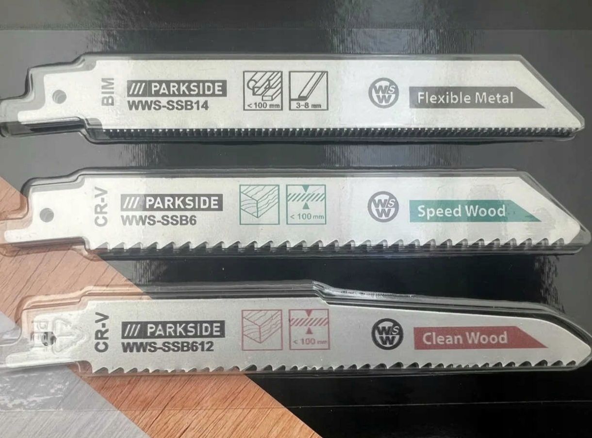 PARKSIDE 9-cio częściowy zestaw brzeszczotów do piły szablastej