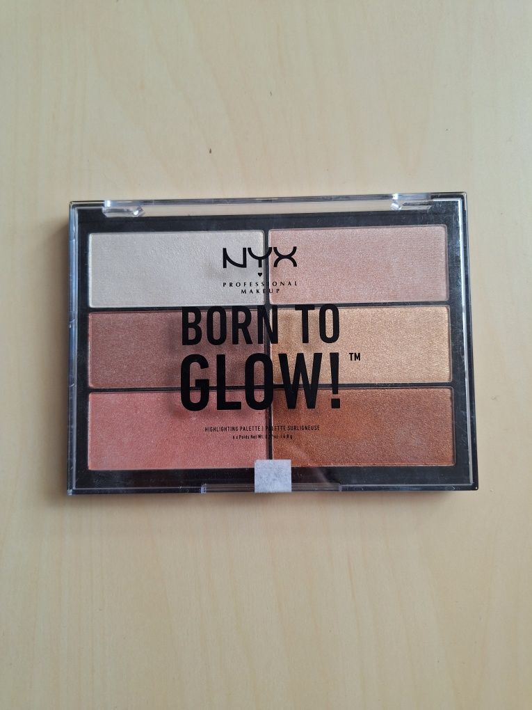 Paletka rozświetlaczy Nyx born to glow palette