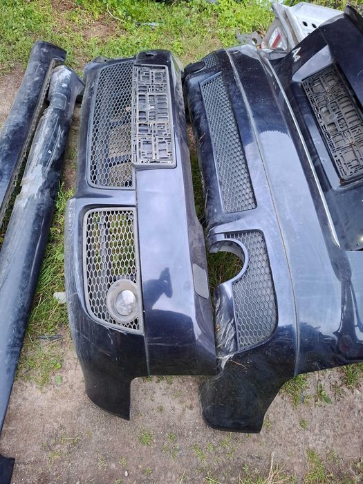 zderzak przód tył lotka spojler progi nakładki a4 b6 s-line sedan kpl