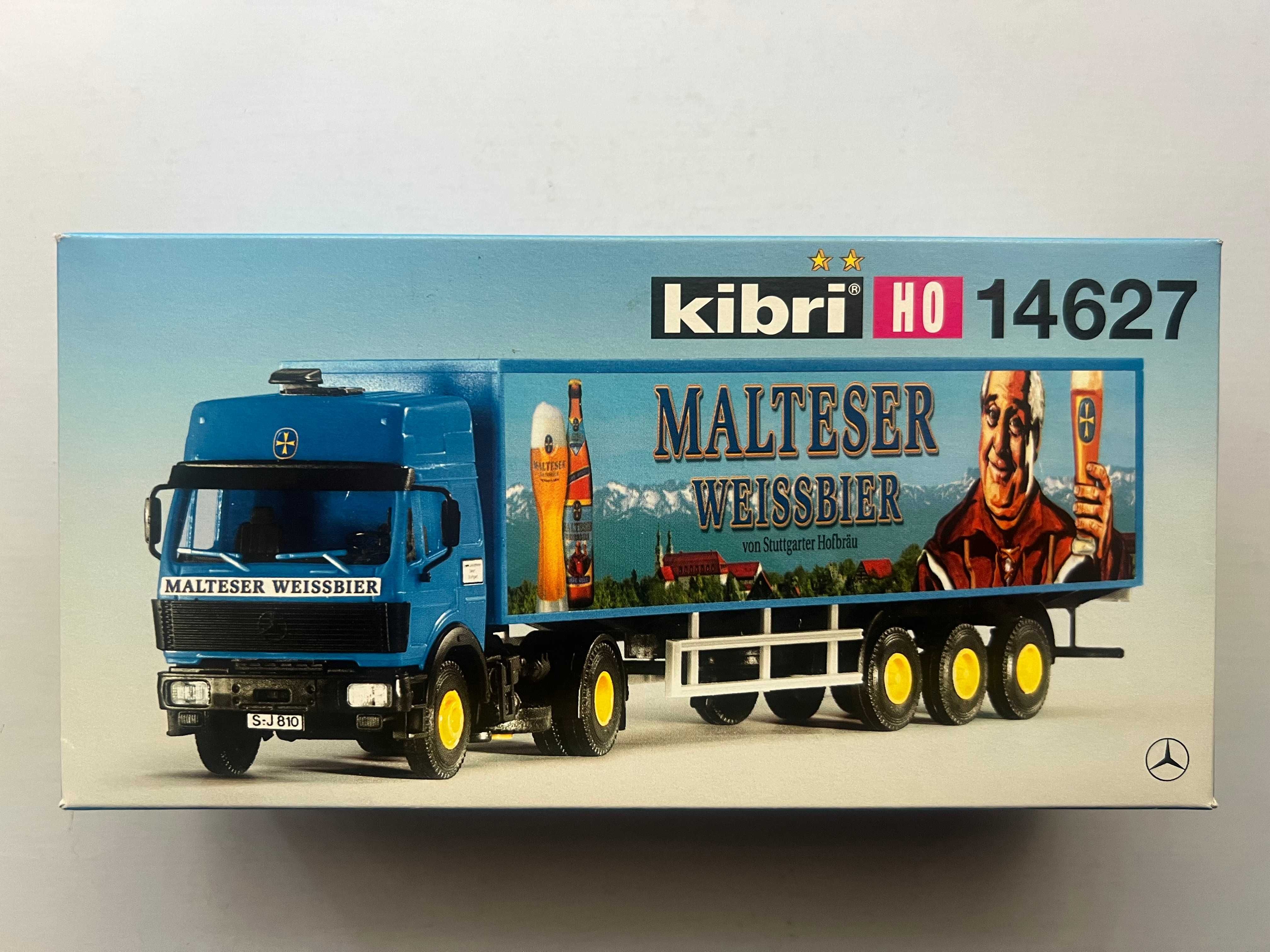 KIBRI 14627 MB SK ZM "MALTESER Cerveja", Escala 1/87,  Ref. A001