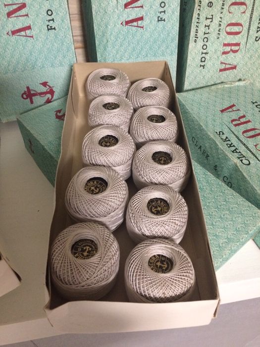 Caixas de fio de tricotar ancora N6