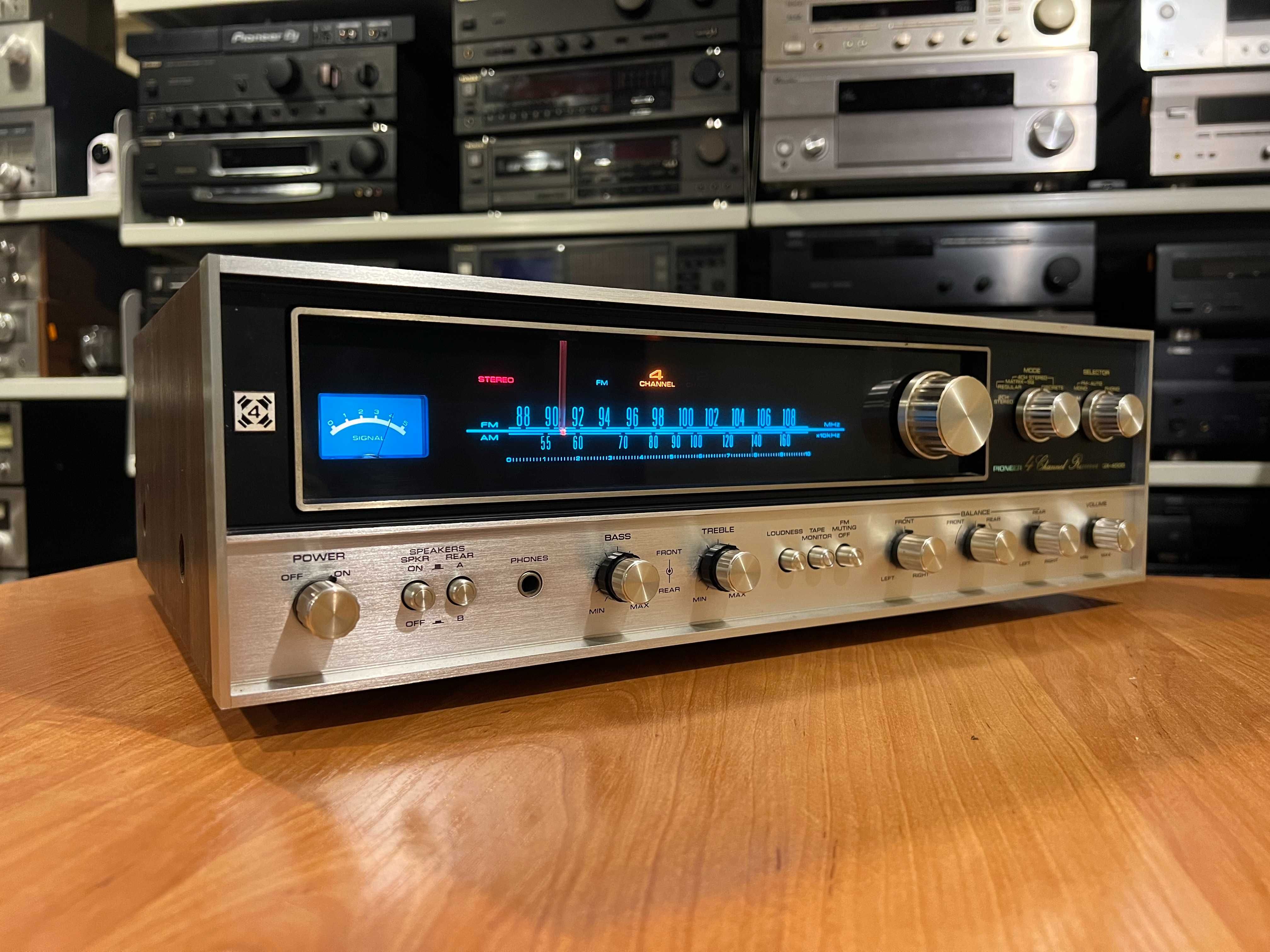 Amplituner Pioneer QX-4000 Made in Japan Kwadrofoniczny Audio Room