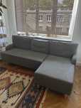 Kanapa sofa rozkładana Ikea