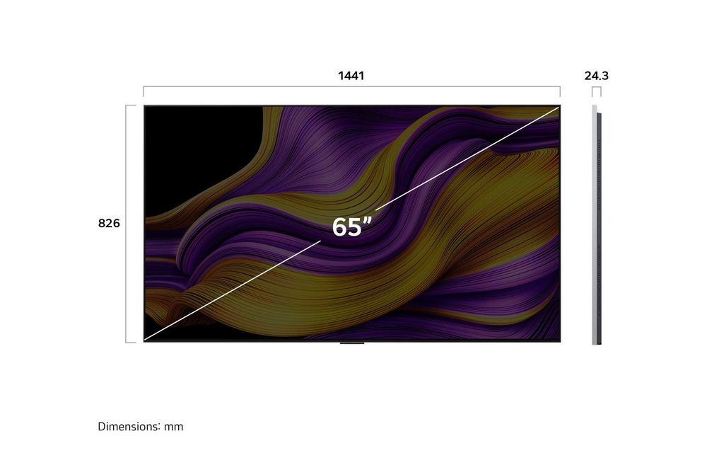 LG OLED65G54LW G5 – 65" OLED EVO 4K Smart TV