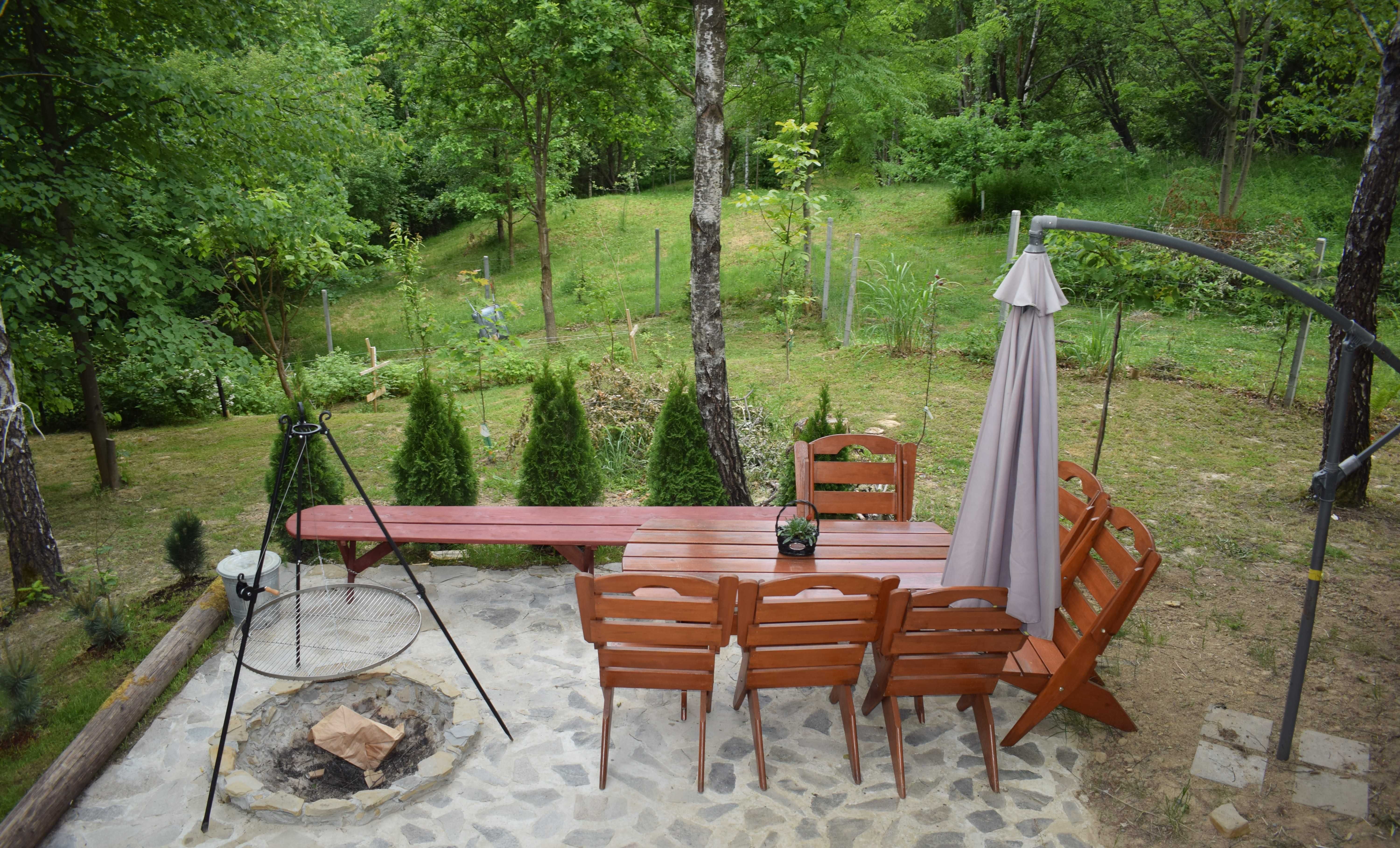 Domek całoroczny Hacienda z jacuzzi na wyłączność w lesie - Strzyżów