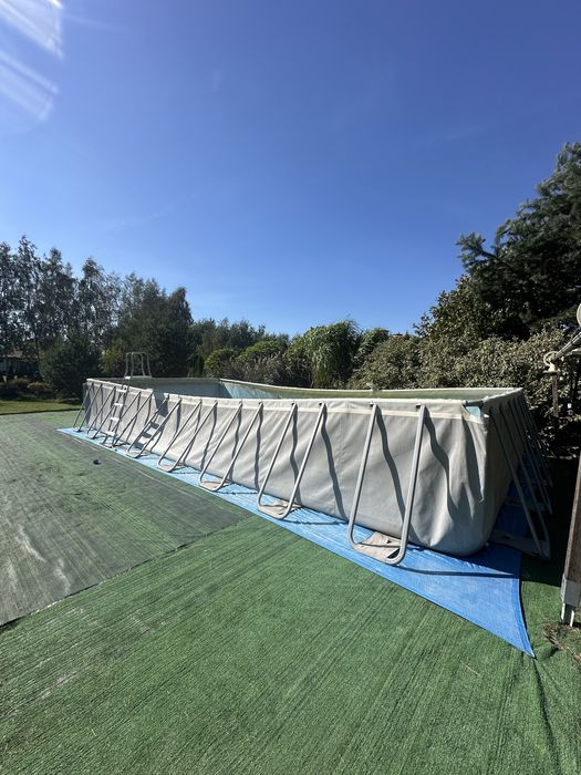 Basen ogrodowy rozkladany 975x488x133 cm DUŻY