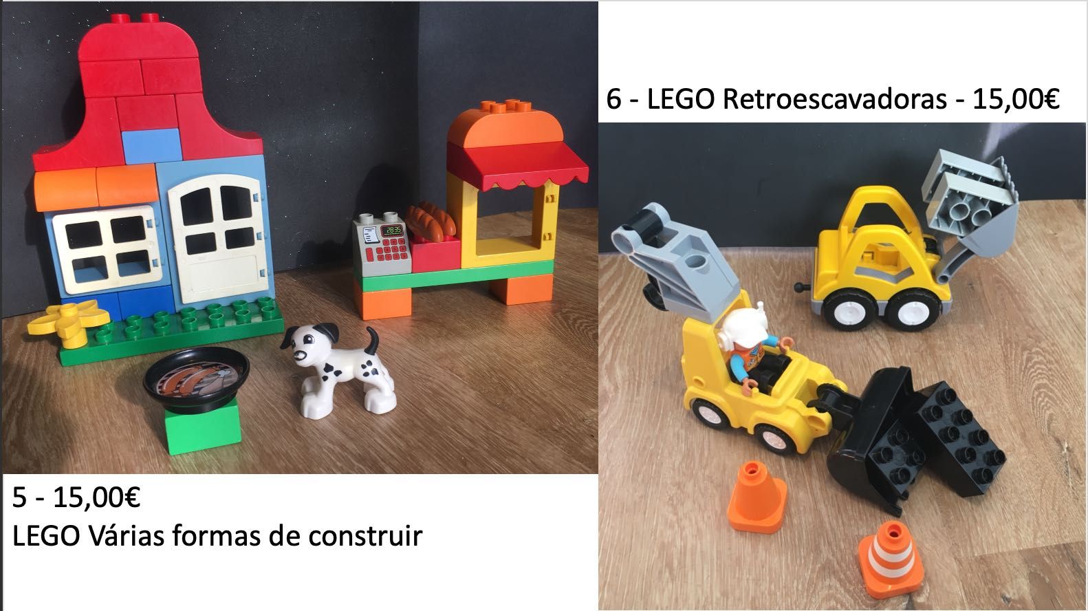 LEGO DUPLO - Vários conjuntos