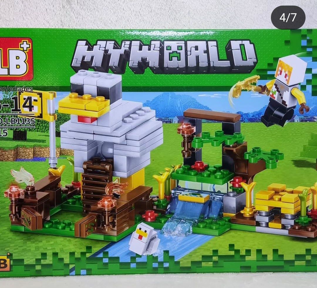 Конструктор Майнкрафт / Minecraft 4 в 1