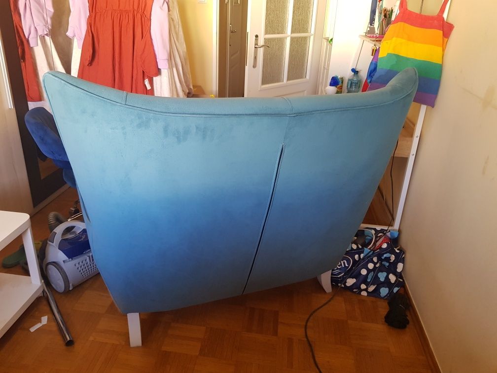 Sofa dwuosobowa  nierozkladana