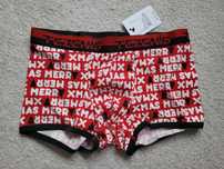 Bokserki Calzedonia Tezenis męskie S M święta mikołaj czerwone xmas
