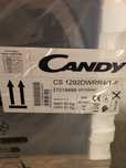 Pralka Candy srebrna nowa cs1292dwrr4/1-s