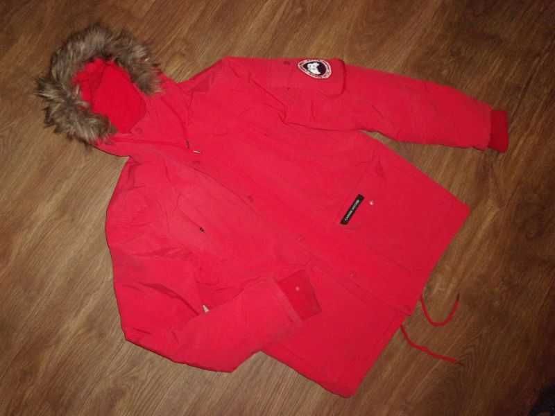 CANADA GOOSE kurtka parka zimowa S