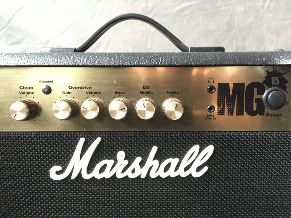 Combo gitarowe Marshall MG15 igła