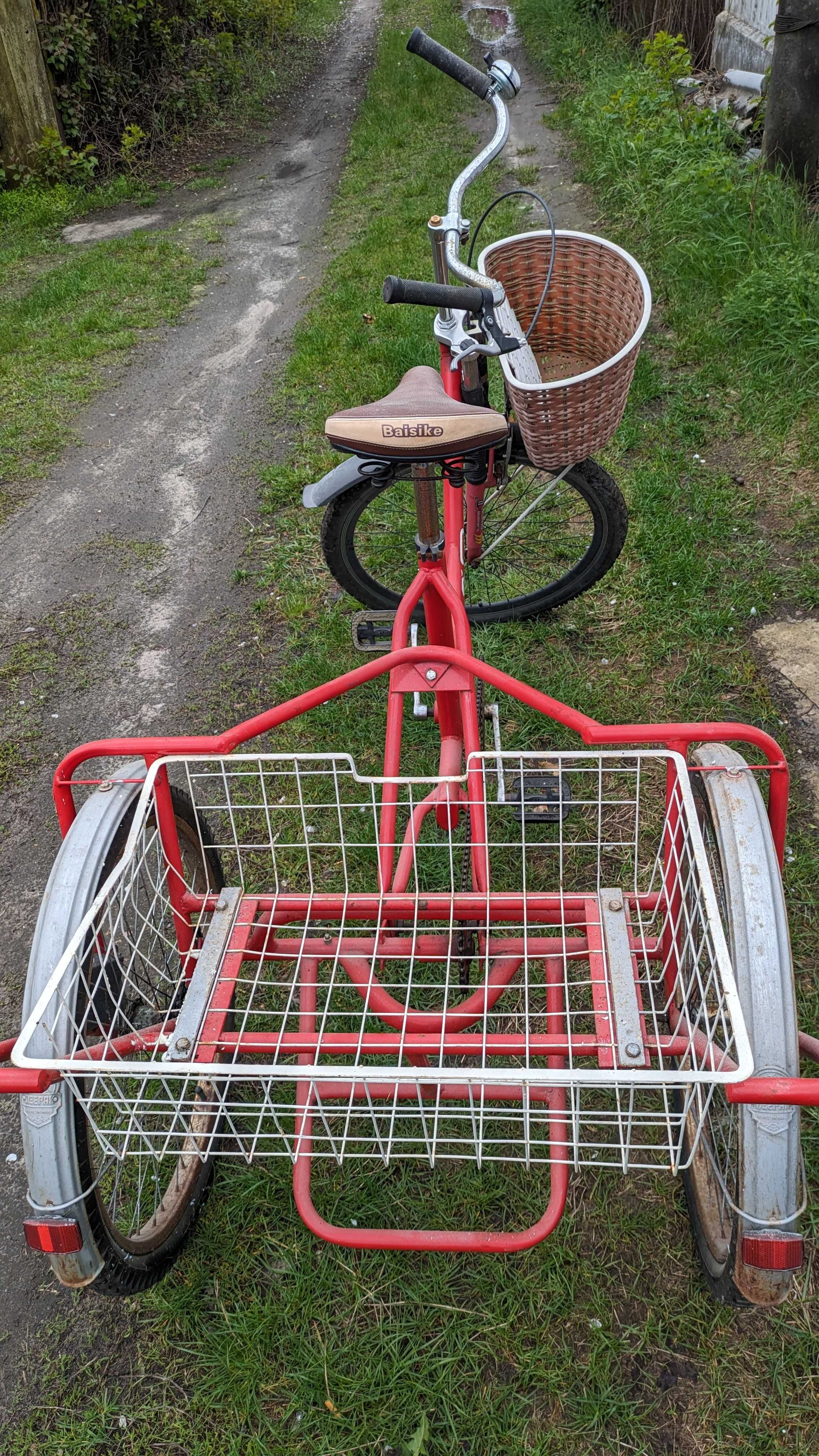 Трёхколесный велосипед для взрослых