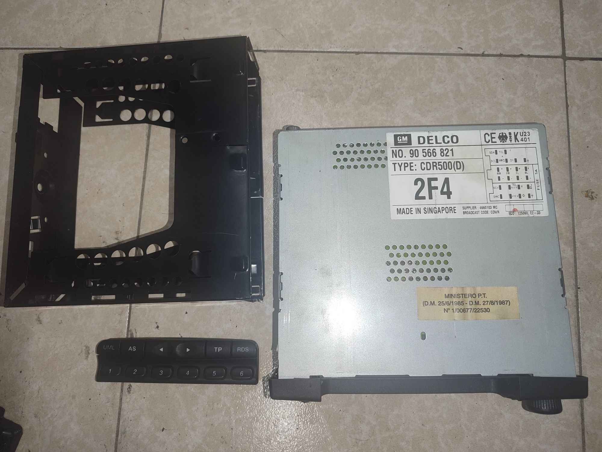 Auto radio cd original Opel  CDR 500