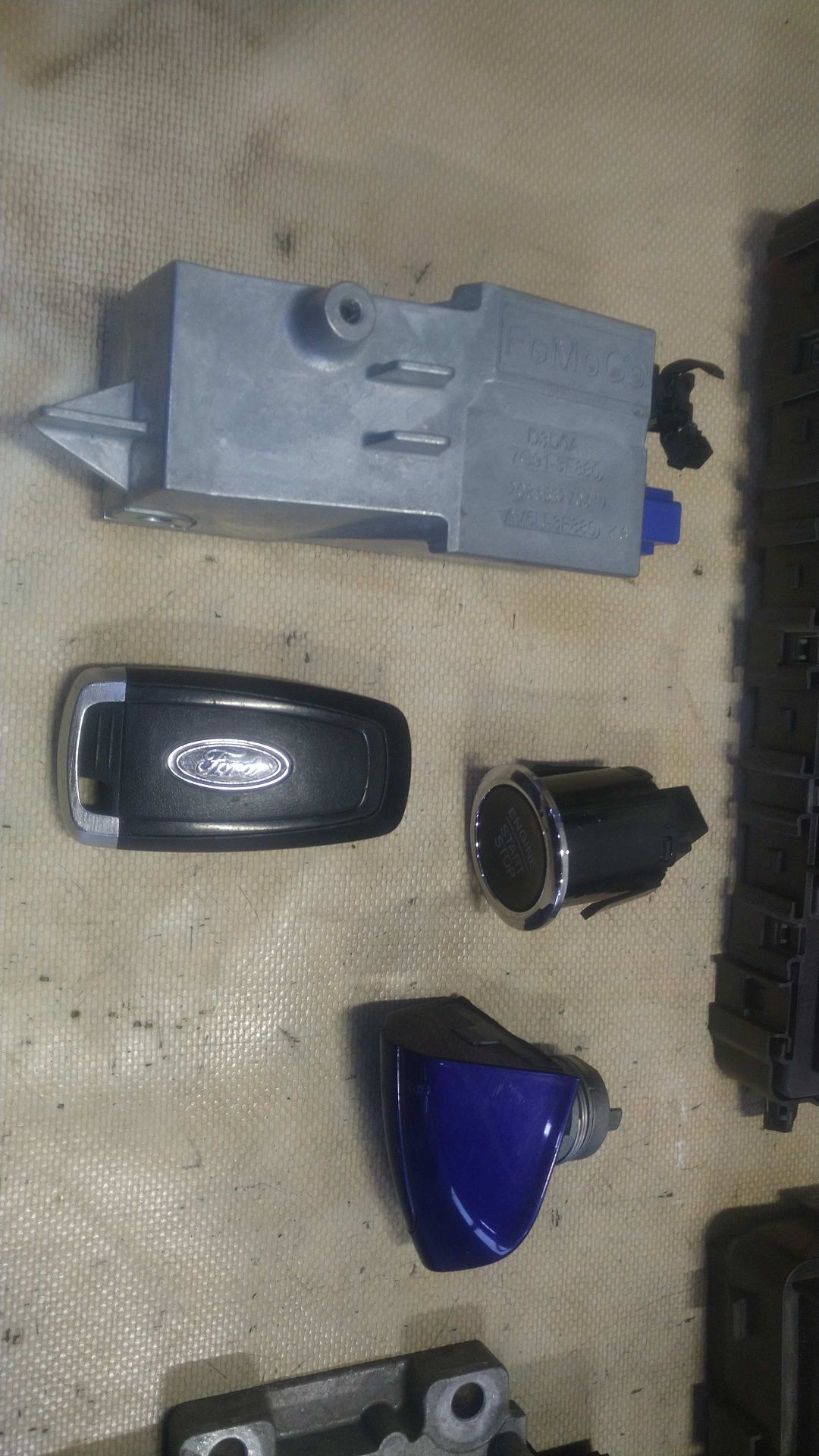 ) S-Max Mk2 zestaw startowy stacyjka kluczyk komputer licznik 2.0 TDCI