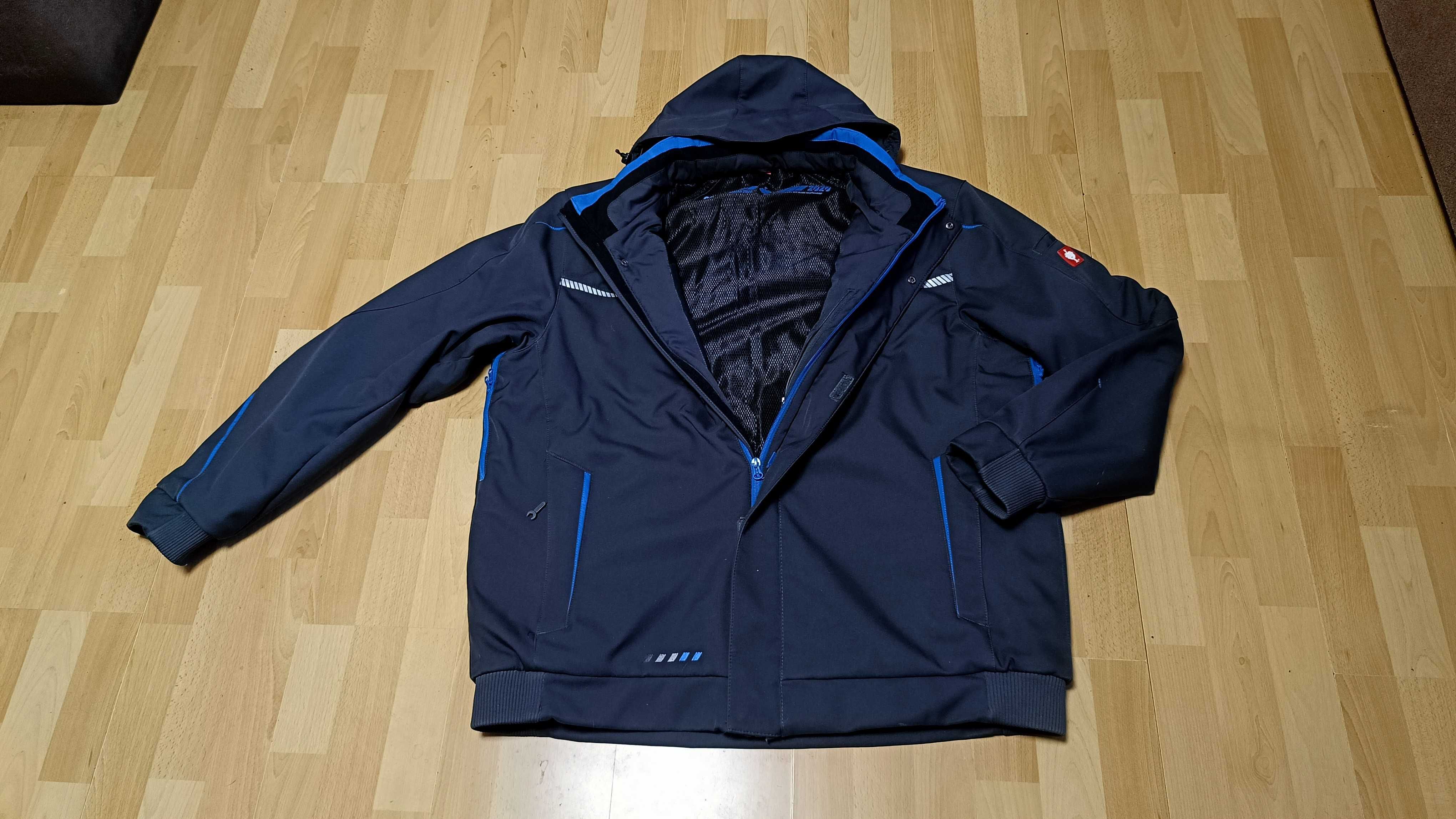 Zimowa kurtka softshell ENGELBERT STRAUSS MOTION 2020 r.2XL st.idealny