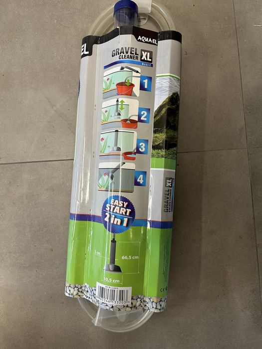 Odmulacz do akwarium ze skrobakiem XL aquael